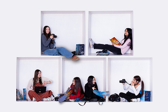 Yearbook Staff 4b